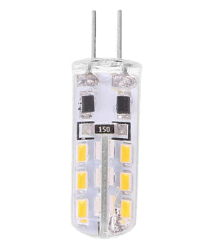 Lampadina Led 3w 24 Smd G4 3014 Attacco A Spillo Luce Bianca Calda Fredda 12v         