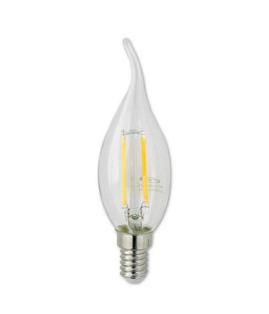 Lampadina Led 4 W E14 Colpo Di Vento Luce Fredda Naturale Calda 440lm C35a-t         