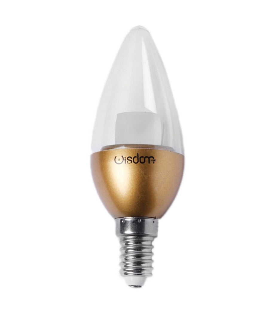 Lampadina Led A Candela Con Attacco Piccolo E14 Da 4w Luce Freddo Naturale Caldo  -bianco Caldo      -