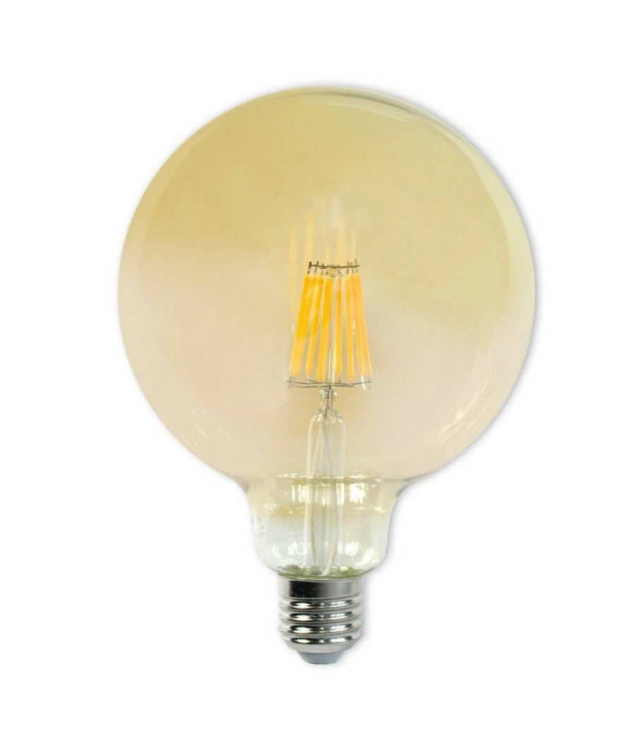 Lampadina Led A Filamento Vintage 8 Watt E27 Globo G125 Luce Calda 3000k G125-oc         