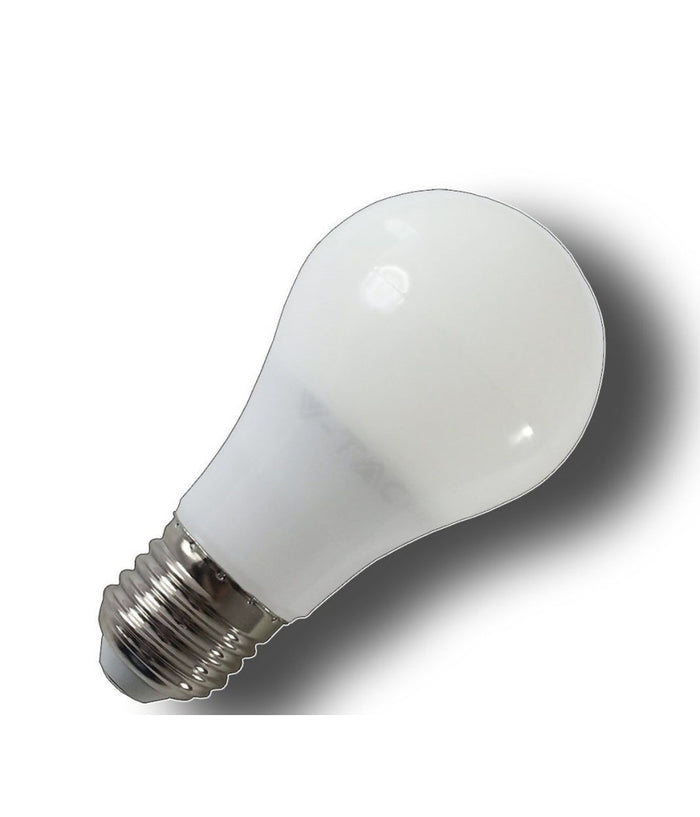 Lampadina Led A Goccia Smerigliata Attacco E27, Luce Bianca Calda Fredda V-tac  -bianco Naturale-4 Watt      