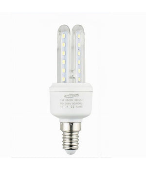 Lampadina Led Attacco E14 2u 4 W Luce Fredda Calda Naturale Illuminazione 2u-01  -bianco Caldo      -