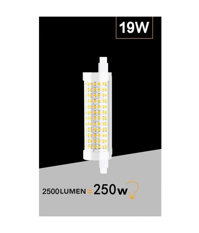 Lampadina Led Attacco R7s 19 Watt 2500 Lm Luce Calda Naturale Fredda R7s-19w-001  -bianco Caldo      -