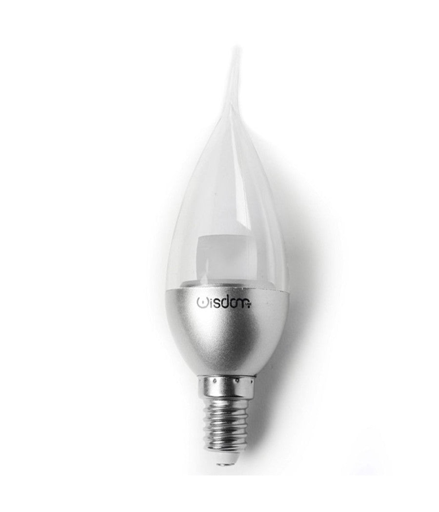 Lampadina Led Colpo Vento E14 Da 4w Luce Freddo Naturale Caldo         