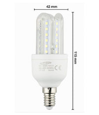 Lampadina Led E14 3u 6 Watt Luce Calda 3000k Fredda 6500k Naturale 4000k 3u-02         