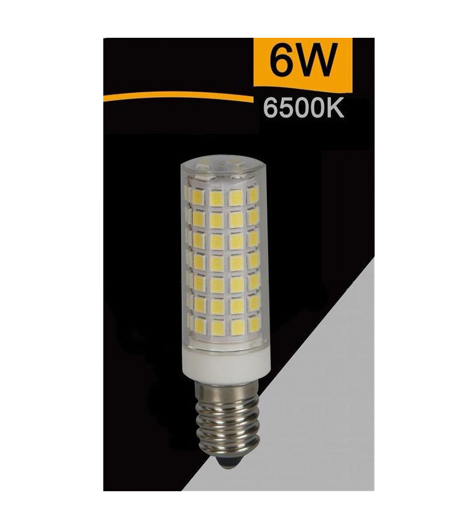 Lampadina Led E14 6w 700lm Tubolare Luce Fredda Calda Naturale Sparac-e14-6w-ce1         