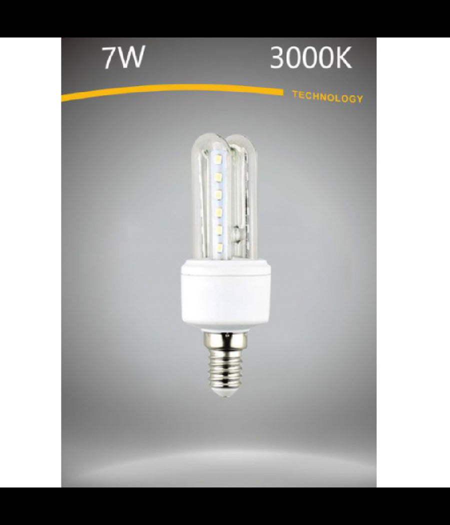 Lampadina Led E14 7 W Bianco Caldo 3000k Freddo 6500k Naturale 4000k 2u-02t  -bianco Caldo      -