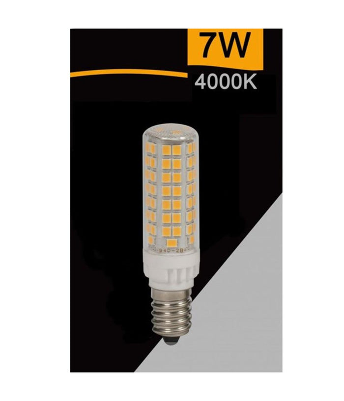 Lampadina Led E14 7w 820lm Tubolare Luce Naturale Fredda Calda Sparac-e14-7w-ce2         