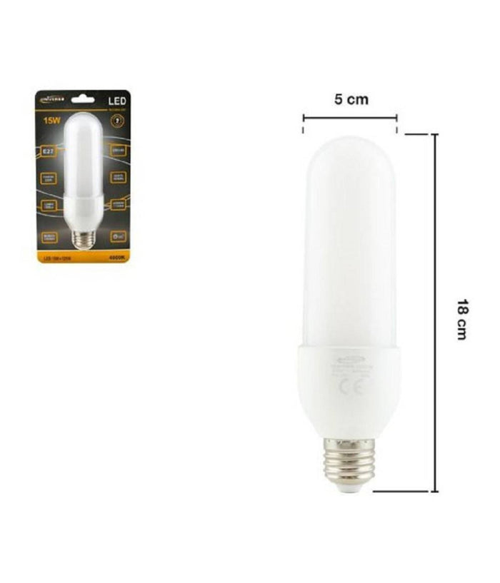 Lampadina Led E27 15 W Luce Fredda 6500k Calda 3000k Naturale 4000k 1520 Lm C50         