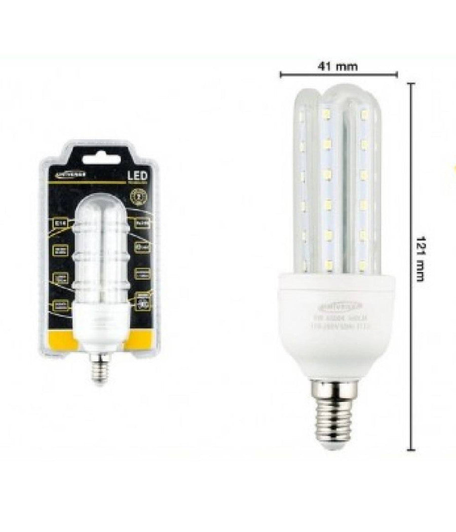 Lampadina Led E27 3u 6 W Luce Fredda 6500k Naturale 4000k Calda 3000k 36d 3u02t         