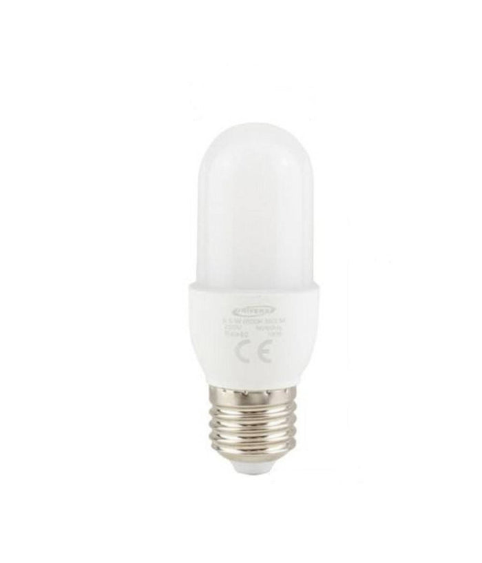 Lampadina Led E27 6,5watt Luce 6500k 3000k 4000k Lampada 580lm Illuminazione C38  -bianco Freddo      -