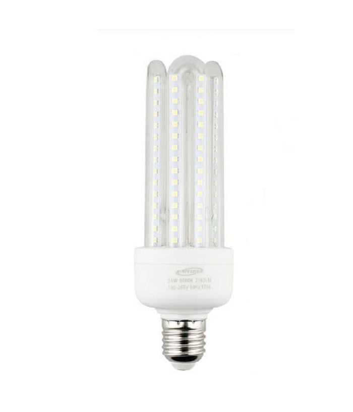 Lampadina Led E27 Da 24 Watt Luce Calda 3000k Fredda 6500k Naturale 4000k 4u-04t         