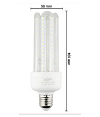 Lampadina Led E27 Da 24 Watt Luce Calda 3000k Fredda 6500k Naturale 4000k 4u-04t         