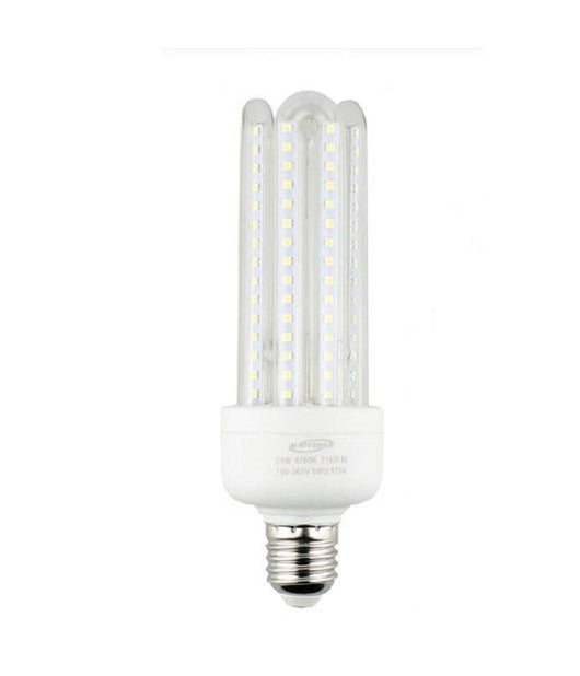 Lampadina Led E27 Da 24 Watt Luce Calda 3000k Fredda 6500k Naturale 4000k 4u-04t  -bianco Naturale      -