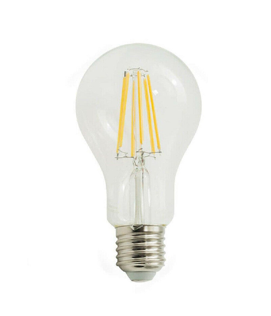 Lampadina Led Filamento 12 W E27 Globo A70 Sfera Luce 6500k 4000k 3000k A70-t  -bianco Freddo      -