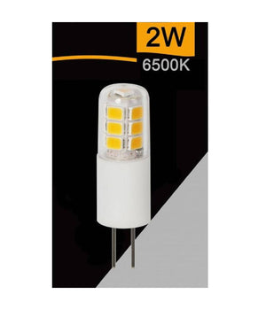 Lampadina Led G4 Ac/dc 12v 2 Watt 250 Lm Luce 3000k 6500k 4000k Spardc-g4-2w-002  -bianco Freddo      -