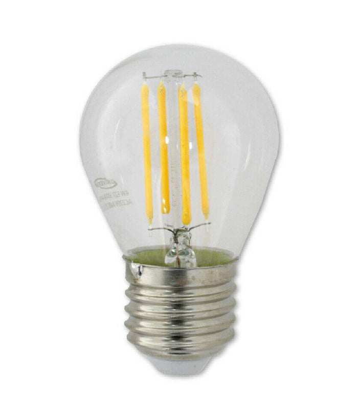 Lampadina Led G45 A Filamento E27 Sfera Luce Fredda Naturale Calda 4 W G45a-t         