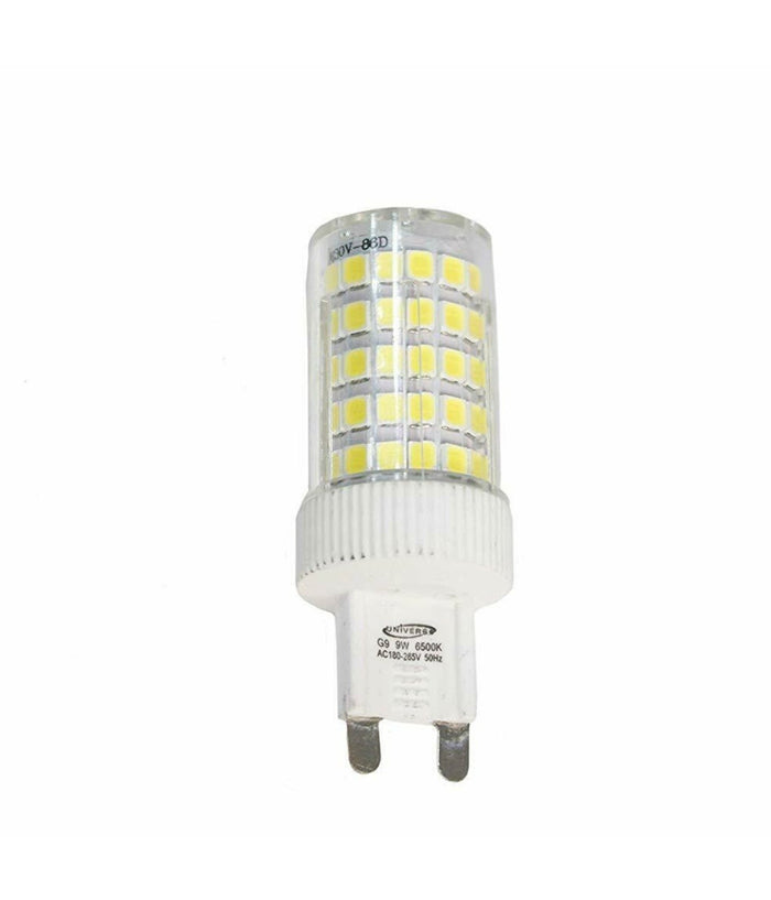 Lampadina Led G9 7 Watt 86led Smd Universale Luce Bianca Calda Naturale Fredda  -bianco Caldo      -