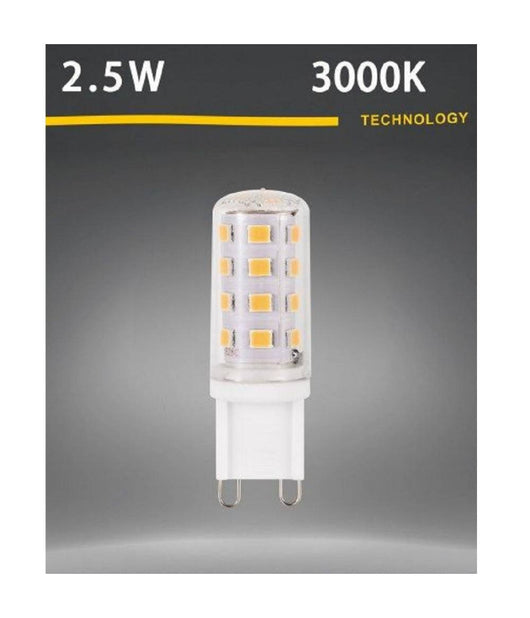 Lampadina Led G9 Spotlight 2.5w Tubolare Luce Calda Fredda Naturale 250lm G9-2.5w         