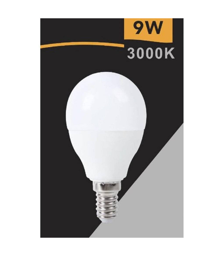 Lampadina Led Globo G45 E14 9w Luce Fredda 6500k Calda 3000k Naturale 4000k G45t-9w         