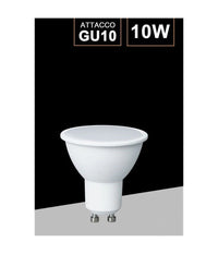 Lampadina Led Gu10 10watt Faretto Spotlight 110° Luce 3000k 4000k 6500k Gu10-10w         