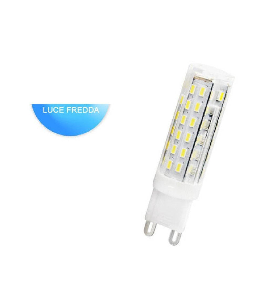 Lampadina Led Smd 3014 G9 4,5 Watt Luce Fredda 6500k Calda 3000k Naturale 4000k  -bianco Freddo      -