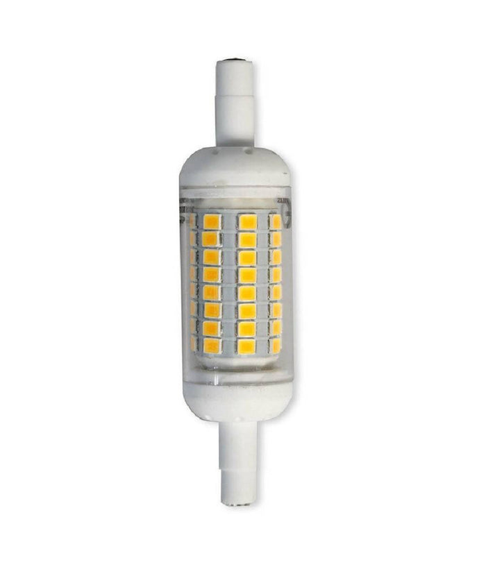 Lampadina Led Smd R7s 6 Watt Lampada Ricambi Fari Luce 6500k 4000k 3000k 78mm  -bianco Freddo      -