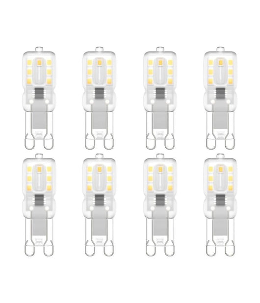 Lampadina Per Faretto 2w Led 2 Smd 3535 Attacco G9 Luce Bianca Fredda Calda 220v  -bianco Freddo      -