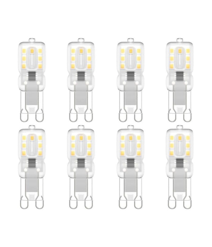 Lampadina Per Faretto 2w Led 2 Smd 3535 Attacco G9 Luce Bianca Fredda Calda 220v  -bianco Freddo      -