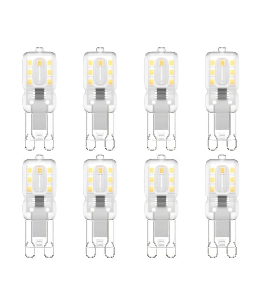 Lampadina Per Faretto 2w Led 2 Smd 3535 Attacco G9 Luce Bianca Fredda Calda 220v  -bianco Freddo      -