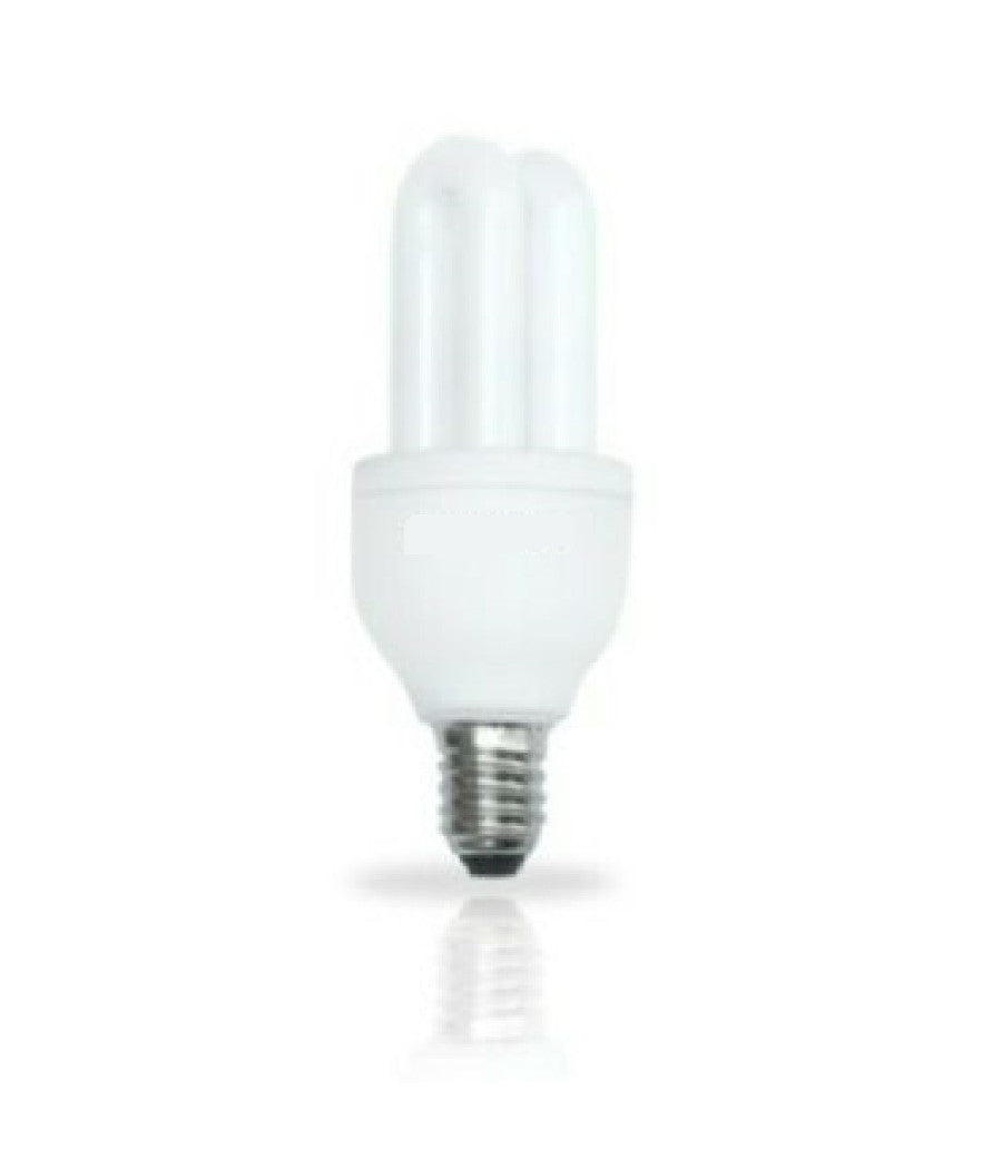 Lampadina Risparmio Energetico Forma 2 Tubi U Mini 5 Watt E14 Luce Calda         