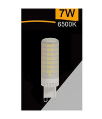 Lampadina Tubolare Led G9 7 Watt 770lm Luce 4000k 3000k 6500k Sparac-g9-7w-ce2-n  -bianco Freddo      -