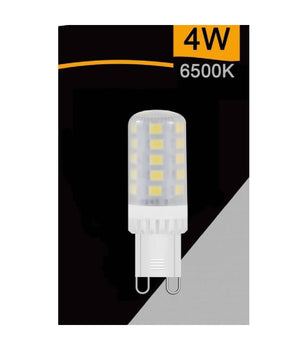 Lampadina Tubolare Led Smd G9 4 W 400 Lm Luce 4000k 3000k 6500k Sparac-g9-4w-ce3  -bianco Freddo      -