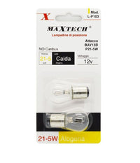 Lampadine Di Posizione Auto Bay15d 12v 21-5w Luce Calda Alogena No Canbus L-p103         