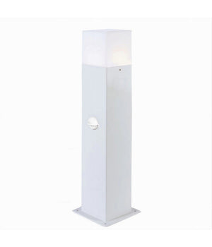 Lampione Esterno Con Sensore Movimento E27 Lampada Da Terra Lampioncino Ip44 H440         