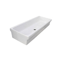 Lavabo a canale in ceramica 120 x 45 x 20 cod 83646