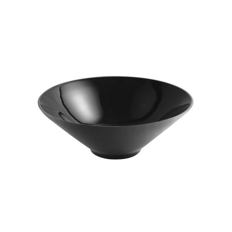 Lavabo d'appoggio nero D33 cm slim serie 4 cod 83741