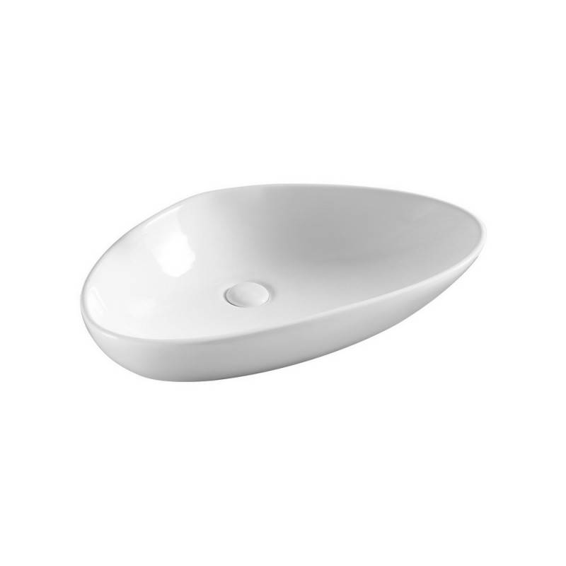 Lavabo d'appoggio serie la35 cm 58.5 x 38.5 cod 83658