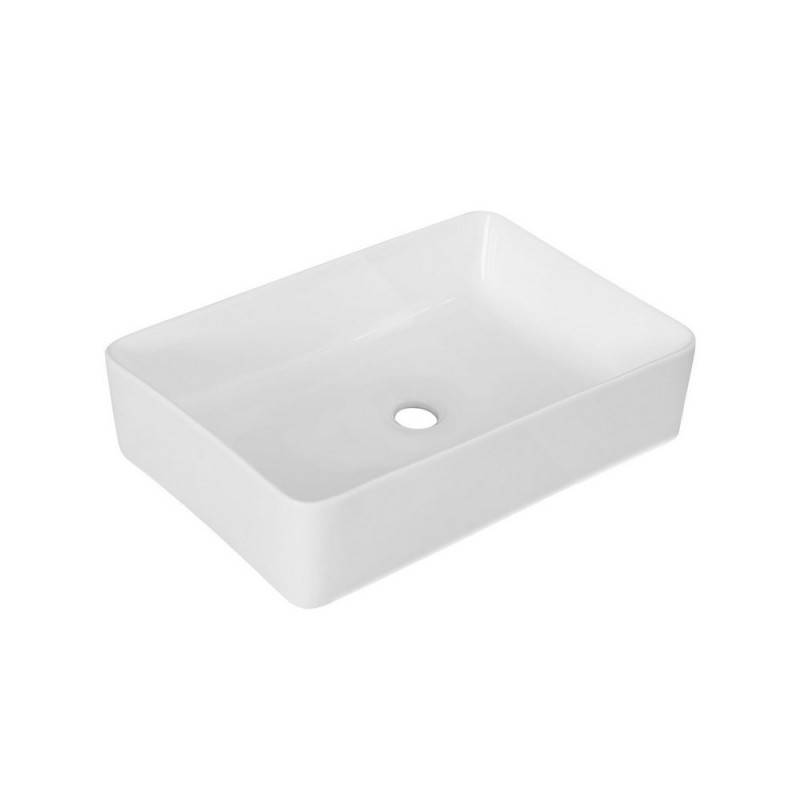 Lavabo d'appoggio serie la50 cm 55 x 39 cod 83674