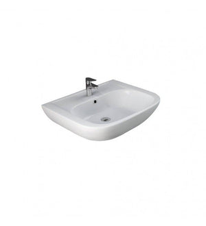 Lavabo da 55 cm in ceramica - serie caroline cod 81482