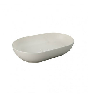 Lavabo da appoggio Rak in ceramica ovale 55X35 cm cod 81936