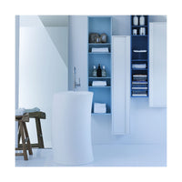 Lavabo freestanding in tecnoril® bianco opaco right