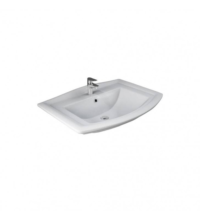 Lavabo in ceramica 65 cm - serie washington cod 81594