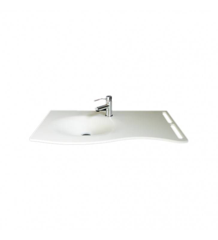 Lavabo joy flat cm92 con staffa bianco cod 79328