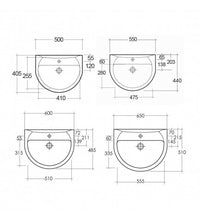 Vaso monoblocco karla con scarico a muro cod 81969