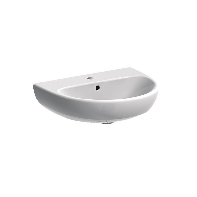 Lavabo L60 cm in ceramica con troppopieno - Serie Selnova cod 83821