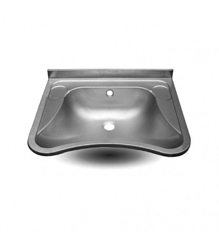 Lavabo per disabile inox satinato cod 79497