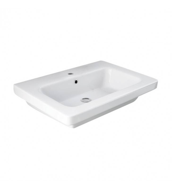 Lavabo serie resort rak ceramics con monoforo 65cm cod 82089