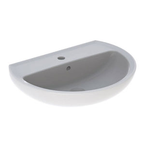 Lavabo sospeso 55 cm Geberit in ceramica lucida Colibrà¬