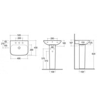 Vaso monoblocco origin con scarico a pavimento cod 82034